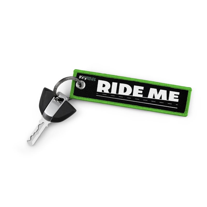 KEYTAILS Keychains, Premium Quality Key Tag for Motorcycle, Scooter, ATV, UTV [Turn Me On, Ride Me] - Image 4